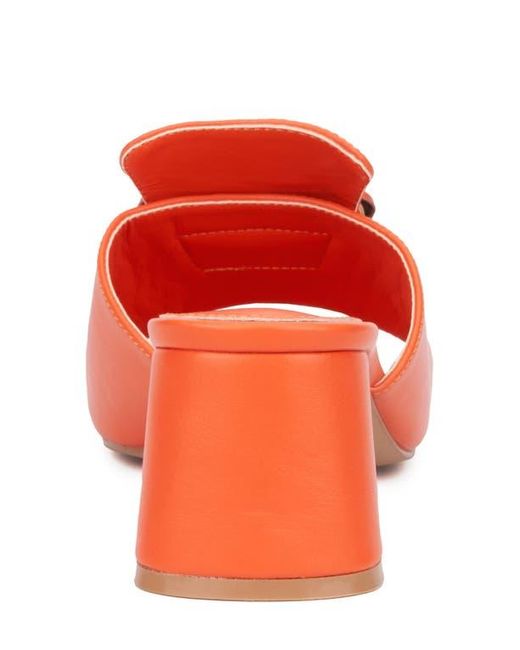 TORGEIS Red Annalise Slide Sandal