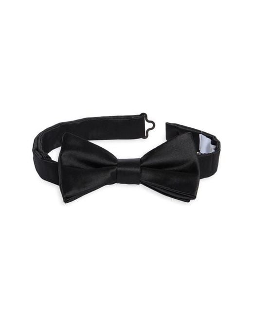 Nordstrom Rack Black Satin Solid Bow Tie for men