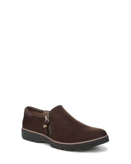 Dr. Scholls Brown Nice Day Now Slip-On Sneaker