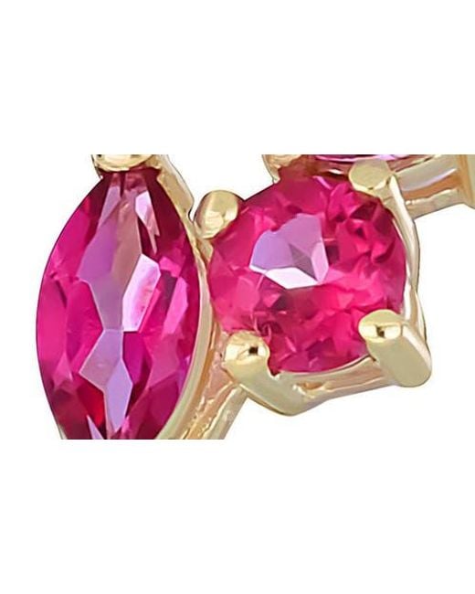Bony Levy Pink Topaz Stackable Ring