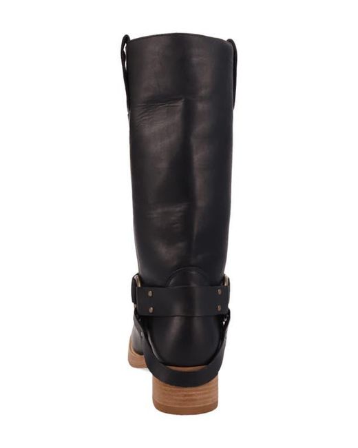 Dingo Black Rip Harness Boot for men