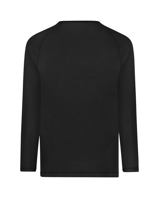 Hurley Black Crossover Long Sleeve Graphic T-shirt for men