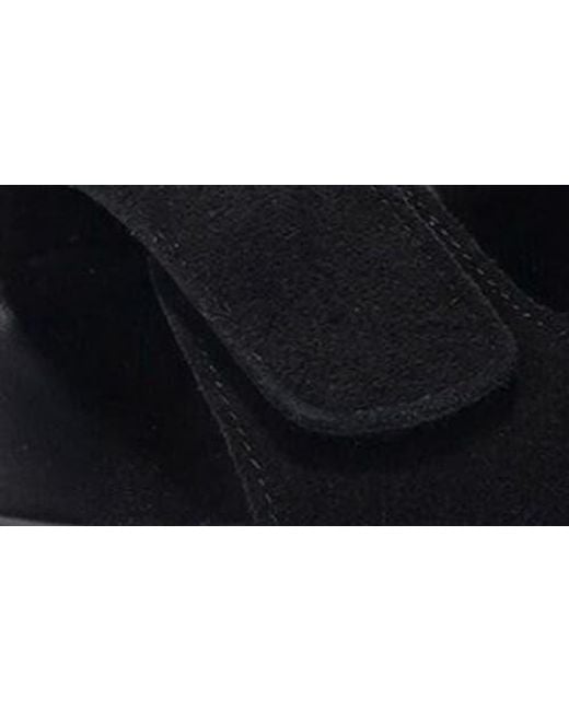 Project Cloud Black Aurelia Slide Sandal