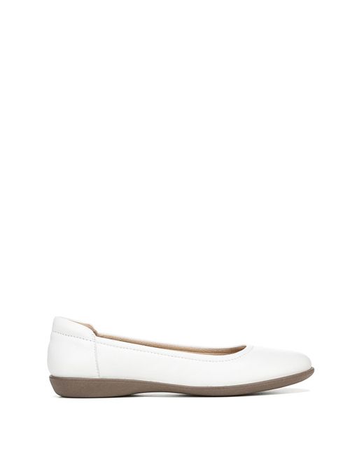 naturalizer white flats