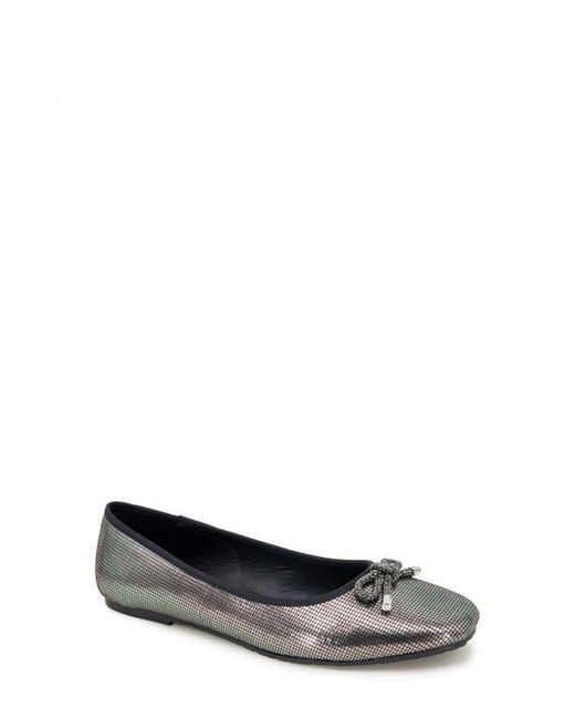 Kenneth Cole Black Elstree Bow Flat