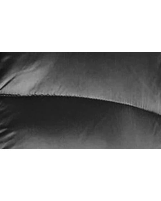 Noize Black Cropped Puffer Vest