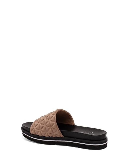 Linea Paolo White Leah Slide Sandal
