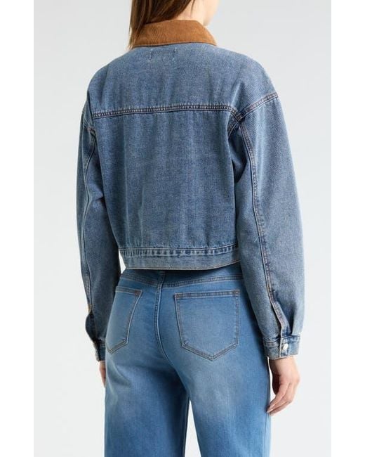 Vigoss Blue Denim Barn Jacket