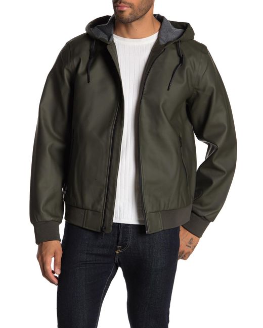 Ugg Multicolor Diego Rubberized Hooded Jacket for men