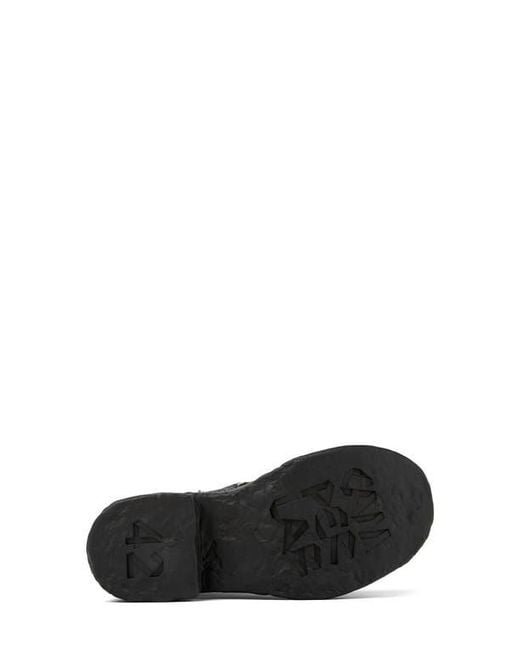 CAMPERLAB Black Lab Vamonos Snakeskin Embossed Boot