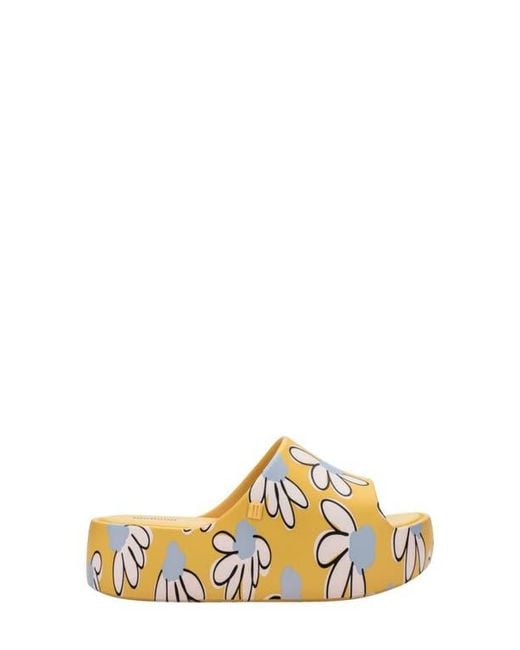 Melissa Yellow Platform Sandal