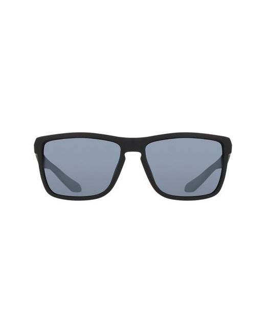 Dragon Gray 58Mm Rectangular Sunglasses