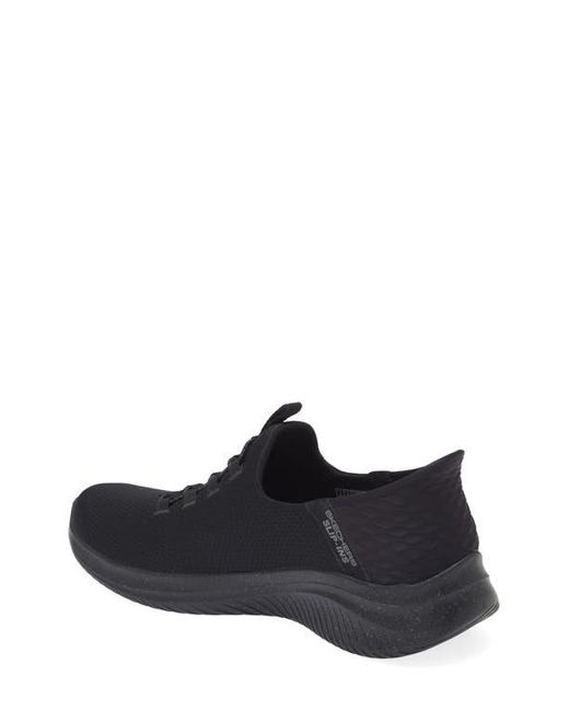Skechers Black Ultra Flex 3.0 Right Away Slip-On Sneaker for men
