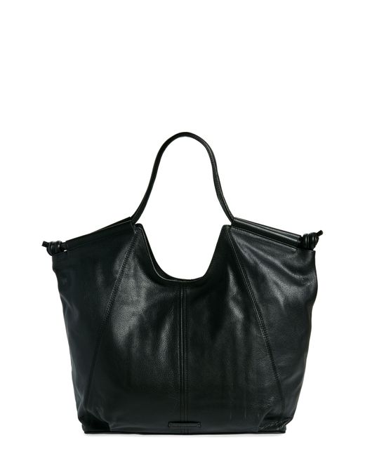 Lucky Brand Black Tala Leather Tote