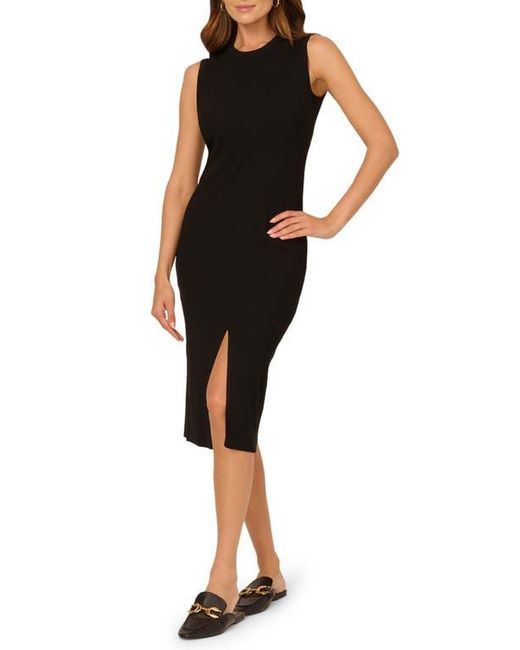 princess polly baby blue dress Adrianna Papell Women's Black One Shoulder Knit Dress main image 0