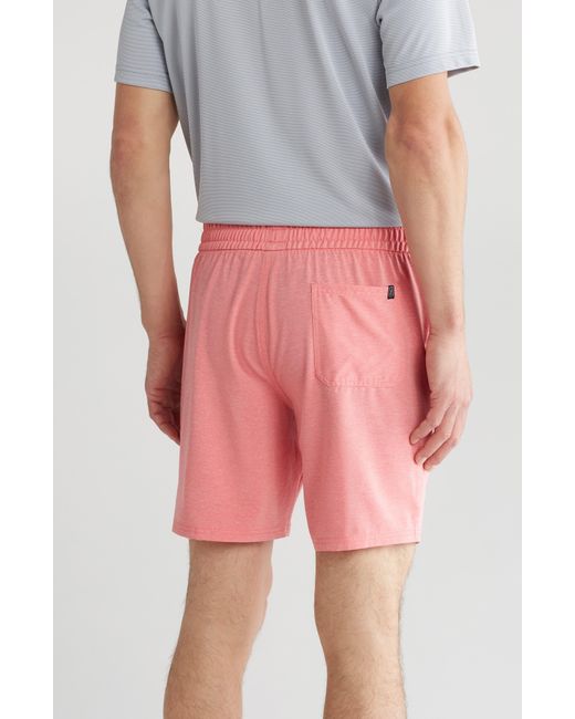 PGA TOUR Pink 8" Pull-on Shorts for men