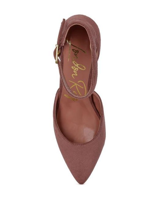 LONDON RAG Brown Rory Pointed Toe Pump