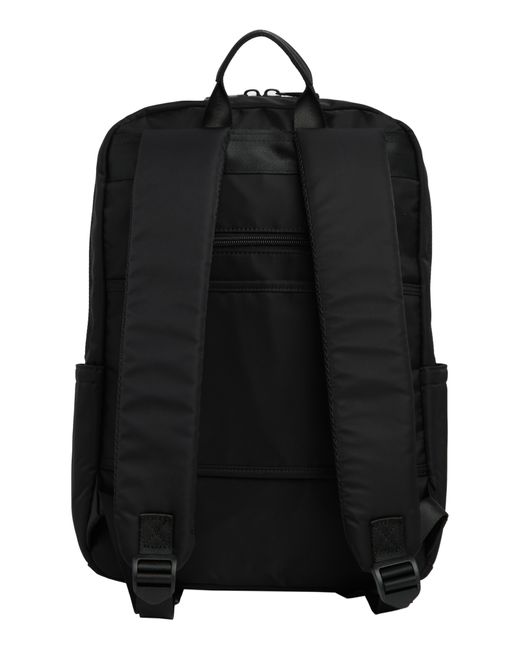 Duchamp Black Buckle Backpack for men