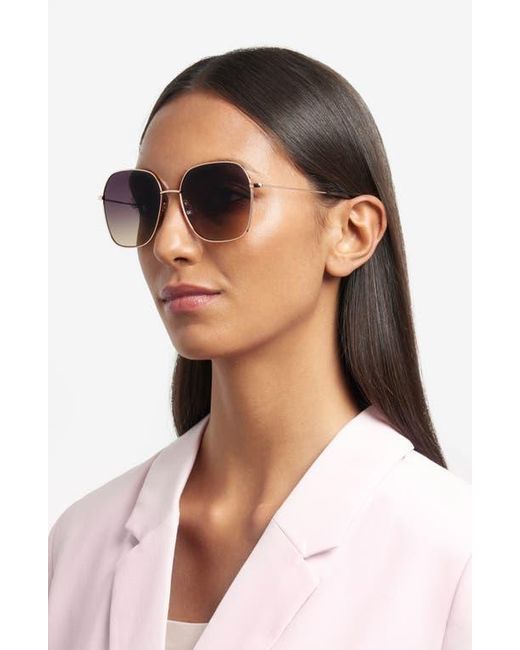 Boss Multicolor 58Mm Gradient Square Sunglasses