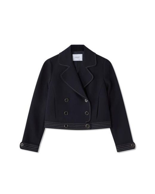 L.K.Bennett Black Eugine Crop Jacket