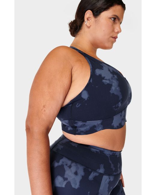 Sweaty Betty POWER CONTOUR ZIP BRA - Medium support sports bra