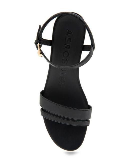 Aerosoles Blue Witt Wedge Sandal