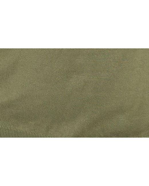 Xray Jeans Green V-Neck Polo Sweater for men