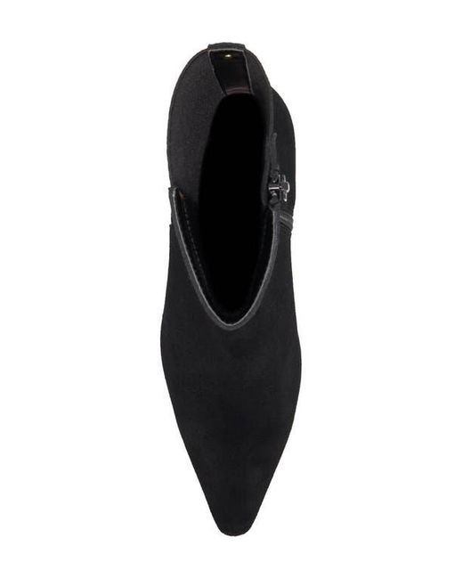 Dune Black Orlai Pointed Toe Bootie