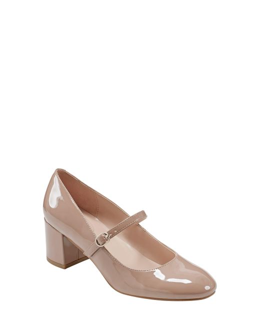 Bandolino Cariann Mary Jane Pump in Brown | Lyst