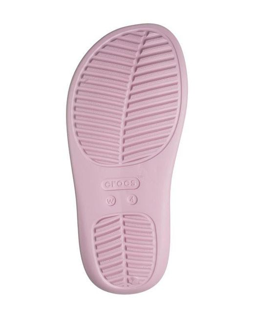 CROCSTM Pink Getaway Platform Flip Flop
