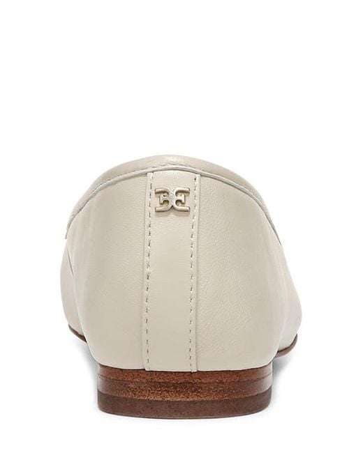 Sam Edelman White Meadow Ballet Flat