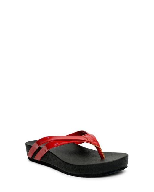 Revitalign White Sandy Seas Flip Flop