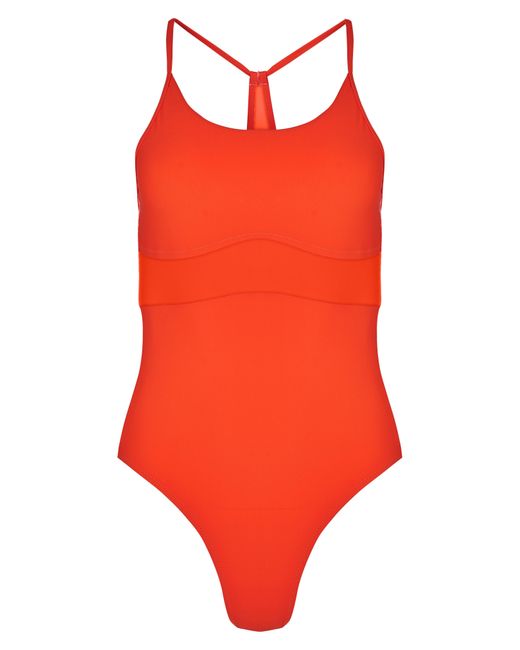 Sweaty Betty Red Aqua Performance One-piece Swimsuit