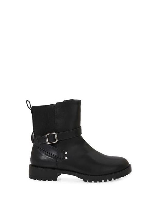BERNESS Black Lug Sole Bootie