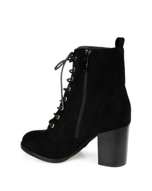 Journee Collection Black Baylor Bootie