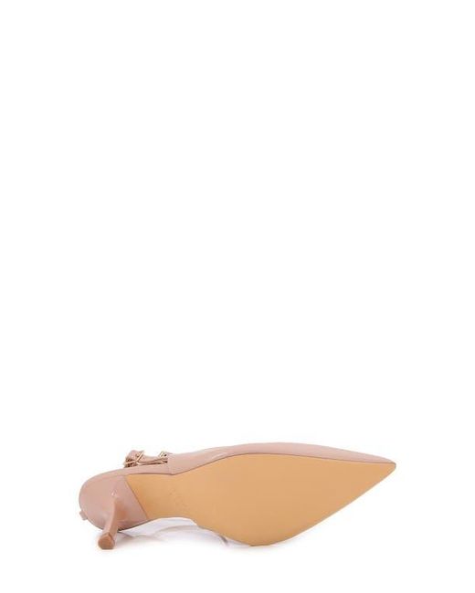 BERNESS Pink Cherish Pointed Toe Pump