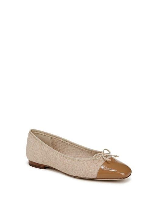 Sam Edelman Natural Marley Ballet Flat
