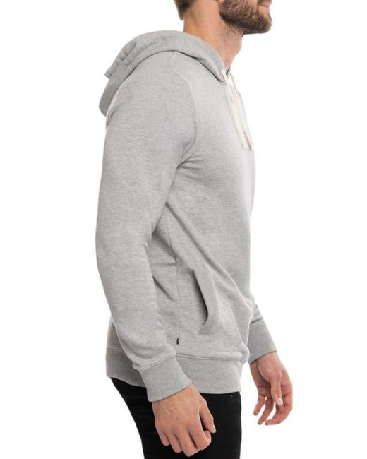 Travis Mathew Gray Cloud Hoodie for men