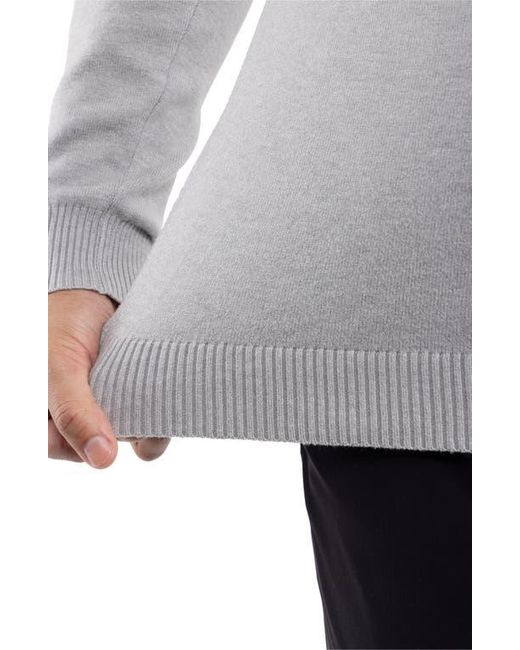 Xray Jeans Gray Turtleneck Pullover Sweater for men