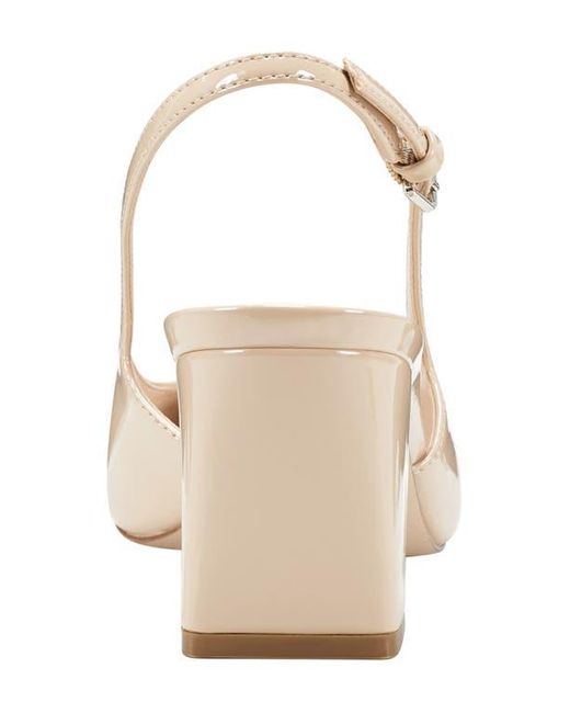 Marc Fisher Natural Lethe Slingback Pump