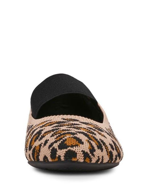 Anne Klein White Opalina Mary Jane Flat