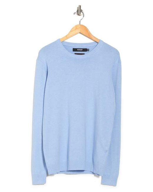 Xray Jeans Blue Crewneck Knit Pullover Sweater for men