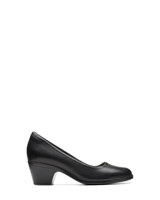Clarks Black Emily 2 Ruby Pump