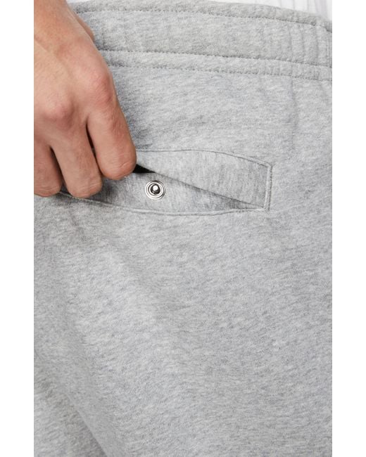 Nike Gray Sportswear Club Fleece Sweatpants for men