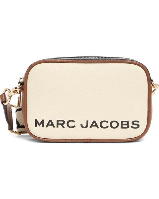 【MARC JACOBS】★ショルダーバッグ★ Two Tone Camera Bag Marc Jacobs Two Tone Camera Crossbody Bag in Natural | Lyst