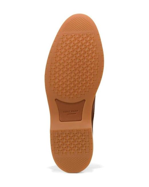 Cole Haan Brown Morse Grand 360 Plain Toe Derby for men