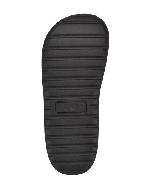 Guess Black Marith Slide Sandal for men