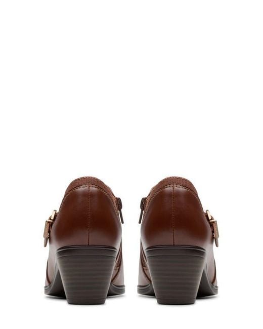 Clarks Brown Emily2 Darcey Bootie