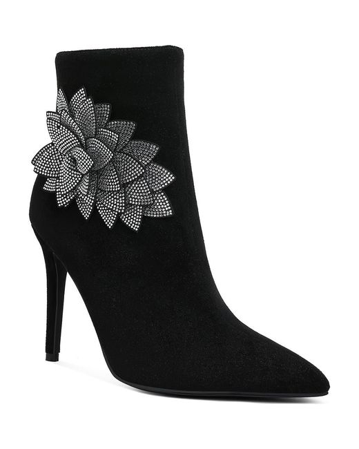 LONDON RAG Black Yarrow Bootie