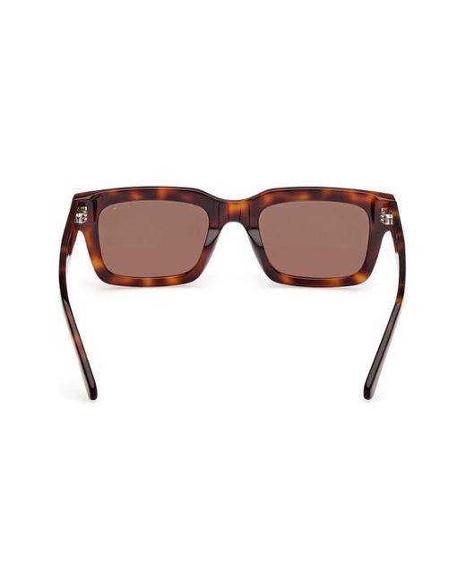 Gant Brown Rectangular Sunglasses for men